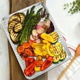 thumbnail image 4 of 4 Pack Baking Sheet with Wire Rack, Leonyo 17.5" x 13" Stainless Steel Cookie Sheets with Wire Cooling Rack, Nonstick Commercial Baking Tray Pans for Oven Cooking, 4 of 8