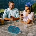 thumbnail image 6 of LACKUST Portable Bluetooth 5.3 Speaker, Mini Wireless Speaker with RGB Lights, 8W Stereo Sound, FM Radio, TF Card/USB, Outdoor Travel Blue Speaker, 6 of 6