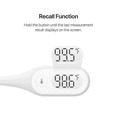 thumbnail image 6 of iHealth Digital Oral Thermometer PT1 with Memory Recall and Extra Large LCD Backlit, 6 of 8