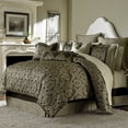 thumbnail image 2 of Michael Amini Harper 9-piece Geometric Cotton Queen Comforter Set in Natural, 2 of 2