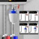 thumbnail image 3 of Prefiltro del calentador de agua eléctrico | Malla de acero inoxidable 316 | Filtración de agua para baño y ducha en el hogar | Reduce los sedimentos y el cabello | Compatibilidad con cabezal de, 3 of 7