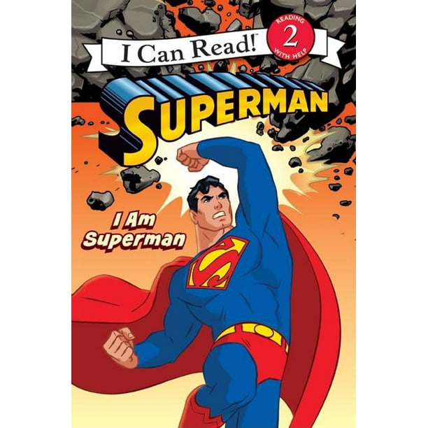 I can read books level 2 superman classic i am superman paperback