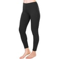 thumbnail image 4 of Angelina Women's Microfiber High Waist Full Coverage Cropped Legging (4-Pack), 4 of 5