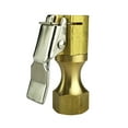 thumbnail image 4 of Two HALTEC CH-360 Brass Lock On Closed Air Chuck Clip On European Style 1/4 inch, 4 of 4