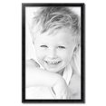 thumbnail image 2 of ArtToFrames 23" x 38" Black Engraved Edges Picture Frame, 23x38 inch Black Wood Poster Frame (WOM-4055), 2 of 8