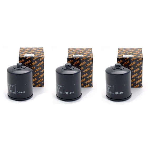 Volar Oil Filter - (3 pieces) for 1999-2009 Harley Dyna Super Glide FXD