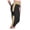 Khaki, variant on Qiopertar Women's High Waist Yoga Capris with Side Pockets Stretchy Workout Cropped Leggings Casual Sport Fitness Pants, Blue 3XL