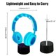 thumbnail image 2 of Wosthever Lámpara de auriculares LED 3D Decoración del hogar Smart Touch junto a la lámpara de para sala de estar Oficina Dormitorio Iluminación y accesorios Wosthever HA034955-00, 2 of 6