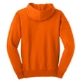 thumbnail image 6 of Sport-Tek F281 Mens Super Heavyweight Pullover Hooded Sweatshirt, Orange - 3XL, 6 of 6