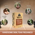 thumbnail image 6 of OKAY Men’s Teakwood Soap Bar, Deep Cleansing & Moisturizing Body Soap with Coconut Oil, Tea Tree Oil & Vitamin E, Masculine Woodsy Fragrance, Sulfate Paraben Silicone Free, 9 oz / 255 g, 6 of 6