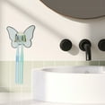 thumbnail image 3 of Unique Bargains Cute Wall Mounted Toothbrush Holder Wall Toothbrush Holder for Bathrooms Gray 4.33"x3.35", 3 of 6