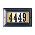 thumbnail image 2 of Edgewood Large "Do It Yourself Kit" Lighted Address Plaque In French Bronze Frame Color, 2 of 4