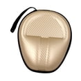 thumbnail image 2 of Estuche de auriculares estuche de viaje con cremallera suave de protección de la bolsa ligera cubierta de auriculares bolsita de almacenamiento dura Color de champán, 2 of 8