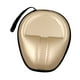 thumbnail image 2 of Estuche de auriculares estuche de viaje con cremallera suave de protección de la bolsa ligera cubierta de auriculares bolsita de almacenamiento dura Color de champán, 2 of 8