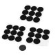 thumbnail image 1 of Protecciones de almohadillas de fieltro para patas de muebles autoadhesivas negras 27 piezas, 1 of 5