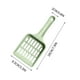 thumbnail image 3 of Recogedor de Arena para Gatos - Pala Multifuncional para Mascotas con Diseño Ranurado y Mango Ergonómico Antideslizante, Herramienta Duradera y Fácil de Limpiar para Remover Excremento, Varios, 3 of 5