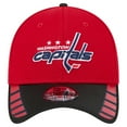 thumbnail image 2 of Men's New Era  Red Washington Capitals Visor Hit 39THIRTY Flex Hat, 2 of 5