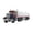 A, variant on DIY American Heavy Truck Building Blocks Set, Stars and Stripes Trailer Truck Model Kit, Collectible Transport Vehicle Construction Toy for Boys Teens Adults( B )