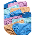 thumbnail image 2 of dELiA*s Girls’ Underwear – 10 Pack Stretch Cotton Briefs Panties (6-14), 2 of 6