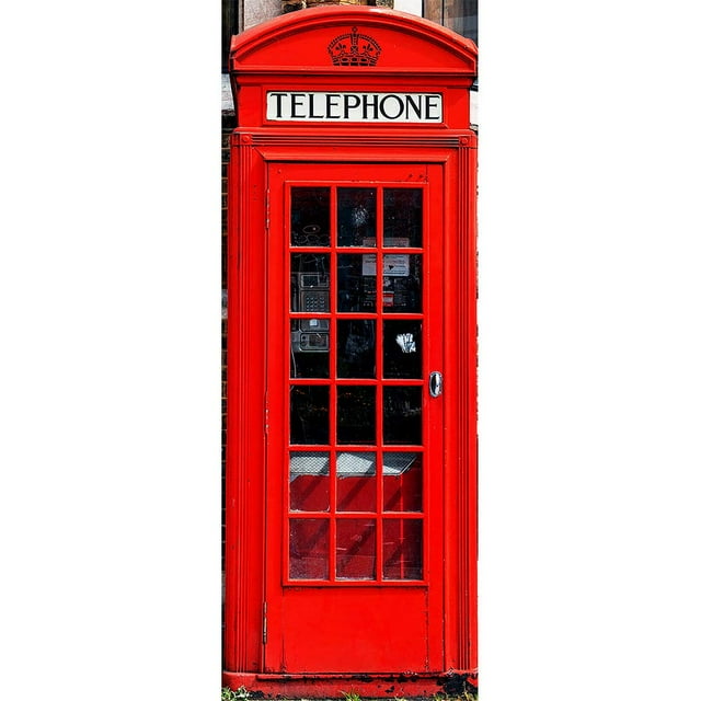 Wet Paint Printing SP12061 British Phone Booth Cardboard Cutout