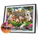 thumbnail image 1 of Pintura bordado diamantes de imitación 5D Wdftyju DIY diamante Animal Park, 1 of 8