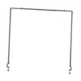 thumbnail image 2 of Sobre la mesa de la barra con abrazaderas requeridas por soporte de arco de globo de metal de soporte pesado para la fiesta de bodas Navidad negro, 2 of 8