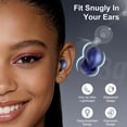 thumbnail image 6 of AI Sleep Earbuds Bluetooth 6.0 in Ear, Mini Sleep Headphones with Sleep Monitor and APP, Small Earplugs for Side Sleepers, 48H Playtime Sleep Earphones with Sleep Mode, Personal Alarm, Blue, 6 of 10