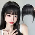 thumbnail image 6 of Wig Headband Air Bangs Natural Invisible Straight Bangs Seamless Natural Forehead Fake Bangs Hairstyle Tools, 6 of 16