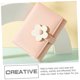 thumbnail image 4 of KAKOWELY Cartera Rosa Para Monedas Con Patrón Floral Ideal Para Almacenamiento Diario, 4 of 7