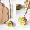 thumbnail image 2 of Cepillo para platos de madera, madera de bambú y cerdas naturales Cepillos de limpieza de fibra Tampico para parrilla Utensilios para hornear Olla Sartén Plato Tazón Limpieza de cocina Jormftte WRLF-144, 2 of 7