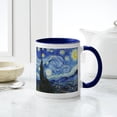 thumbnail image 4 of CafePress - The Starry Night By Vincent Van Gogh Mug - 11 oz Ceramic Mug - Novelty Coffee Tea Cup, 4 of 4