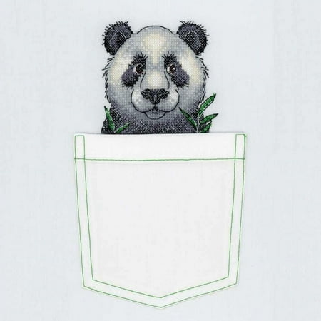 UPC: 4627128732154 | Panda Counted Cross Stitch on Clothes Kit SV-241 / SB-241