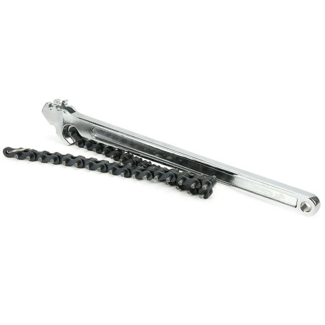Llave de la Cadena SuperiDad Alta Dureza Polted Chrome Vanadium Acero HerramientA de Acero 15 Pulgadas