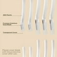 thumbnail image 4 of FACEGA Razor for Women Face,15 Pcs Microblade Eyebrow Razors,Multipurpose Dermaplaning Tool for Face,Peach Fuzz Removal,Face Shavers for Women and Men, 4 of 4