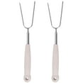 thumbnail image 1 of Miangastore 2pcs Extendable Stainless Steel BBQ Forks Grill Fork Roasting Meat Fork Outdoor BBQ Tool, 1 of 9