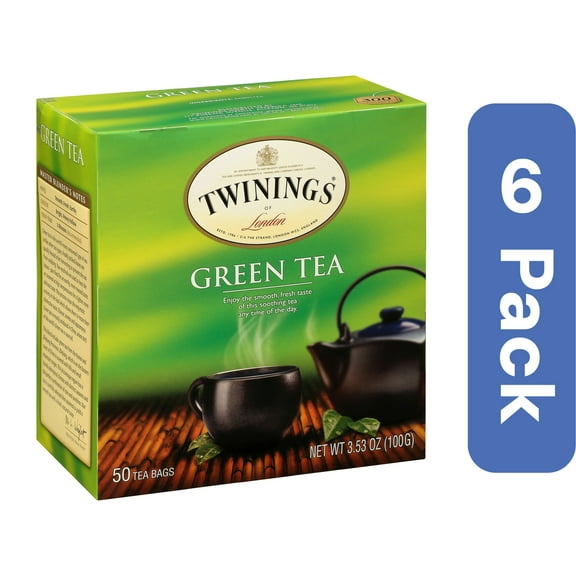 Twinings Green Tea 50 Bags (Pack Of 6)