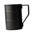 thumbnail image 2 of Taza de camping de 350 ml, recipiente multifuncional de acero inoxidable para café o leche. negro, 2 of 9