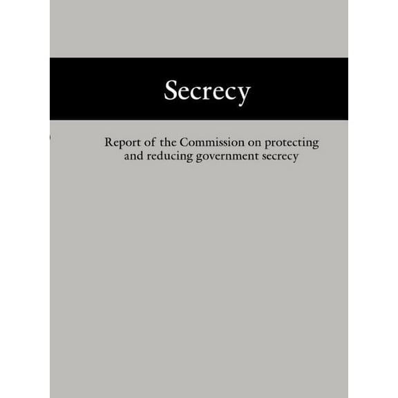 Secrecy (Paperback)