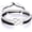 2pc (black+white)), variant on 2PC/Set Stainless Steel 8 Infinity Couple Bracelet Braided Leather Rope Bangle Wrist Adjustable Chain Fit 7-9 Inch for Lover Friendship