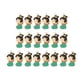 thumbnail image 1 of 20 colgantes de aleación para niñas, dijes DIY con agujero, manualidades para la fabricación de joyas. Verde, 1 of 4
