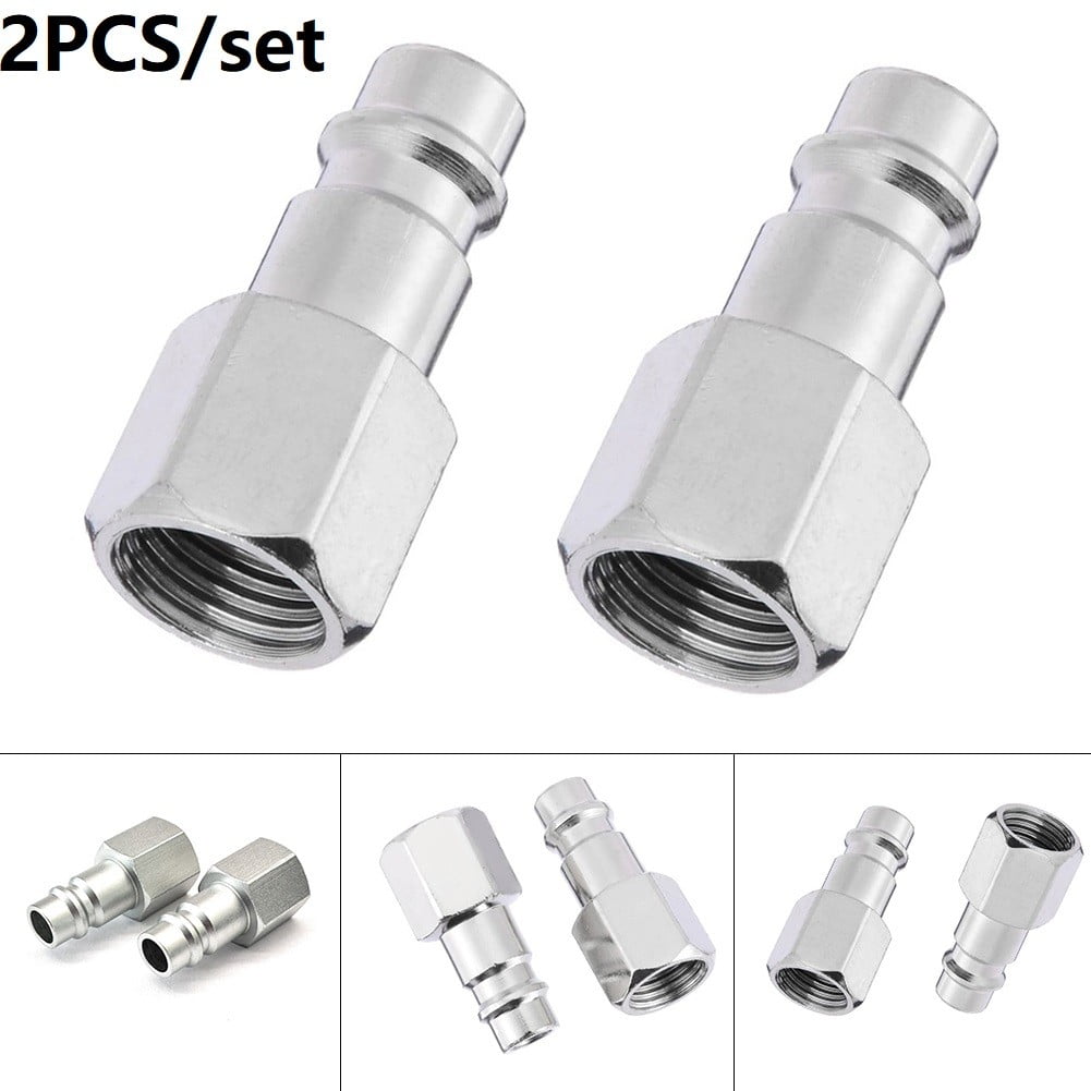2-Pack 1/4" OD Tube X 1/4" NPT Male Pneumatic Elbow Fittings – Push-to-Connect, 150 PSI
