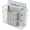 thumbnail image 6 of Wire Metal 5 in 1 Desk Organizer Set, Silver, 6 of 7