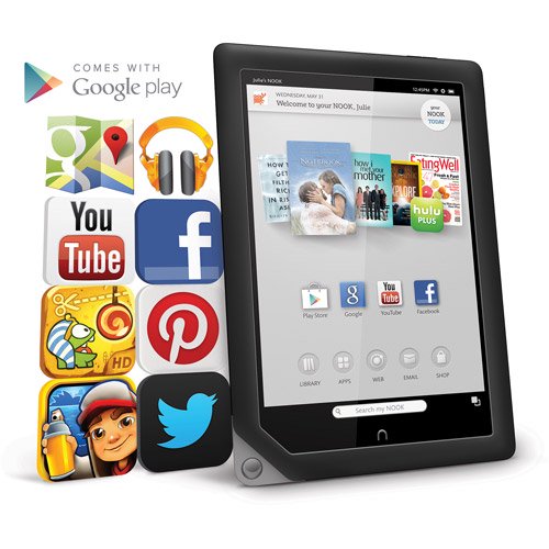 Nook Hd 9 16gb Wi Fi Color Tablet Walmart Com Walmart Com