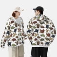 thumbnail image 4 of Lsque Various Turtle Pattern UPF 50+ Lightweight Sun Protection Men's Women's Long Sleeve Shirt, Hoodie Performance -Small, 4 of 7