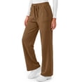 thumbnail image 4 of MOSHU Wide Leg Sweatpants for Women High Waisted Baggy Fleece Cotton Pants Fall Casual Sweatpants with Pockets, 4 of 11