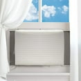 thumbnail image 3 of Window Air Conditioner Cover Indoor, Inside AC Unit Cover, Dust-Proof Waterproof Double Insulation with Elastic Strap Cotton Window AC Cover for Winter, 28Lx20Hx3D inches, 3 of 3