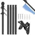 thumbnail image 1 of Flag Pole for House 6ft Free House Flag Pole Rustproof Stainless Steel Outdoor Flag Poles for Outside House Porch Garage, 1 of 5