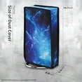thumbnail image 5 of PlayVital Vertical Dust Cover for ps5 Slim Digital Edition(The New Smaller Design), Nylon Dust Proof Protector Waterproof Cover Sleeve for ps5 Slim Console - Blue Nebula, 5 of 8