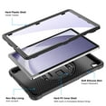 thumbnail image 6 of Lmcpa Case for Samsung Galaxy Tab A11 Plus 11" 2025 / A9 Plus 11" 2023, Multi-Functional Cover with 360° Rotate Stand / Screen Protector / Shoulder Strap / Hand Strap, Black, 6 of 8