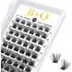 thumbnail image 2 of Lash Clusters Extensiones de pestañas DIY 72 grupos de pestañas CD Curl B&Q LASH Mega Volumen Pestañas individuales Extensiones de grupos de pestañas Wispy Lashes Cluster DIY en casa (NM-D-8-16MIX), 2 of 4